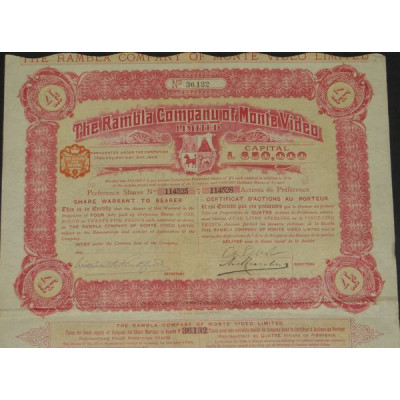 The Rambla Cy of Monte Video Ltd (4 Ac)