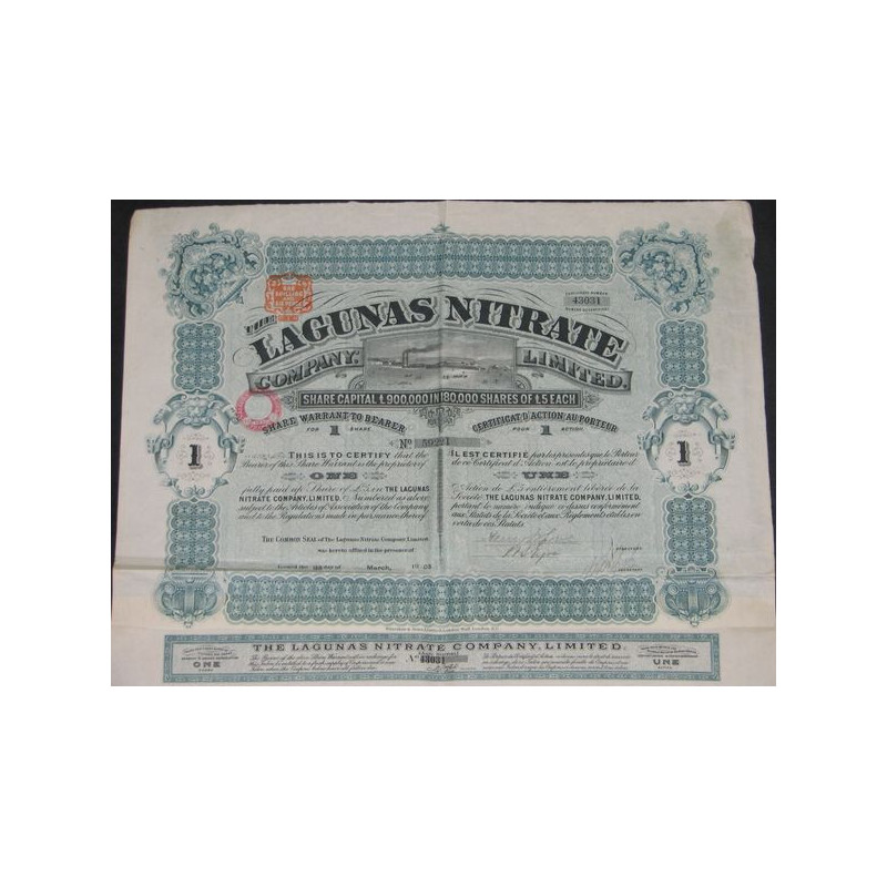 Lagunas Nitrate Cy Ltd