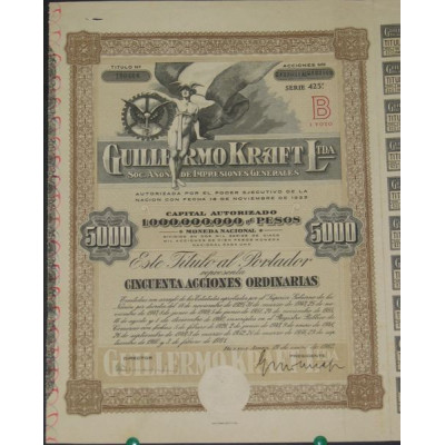 Guillermo Kraft Ltda (Impresiones Generales) (50 Ac)