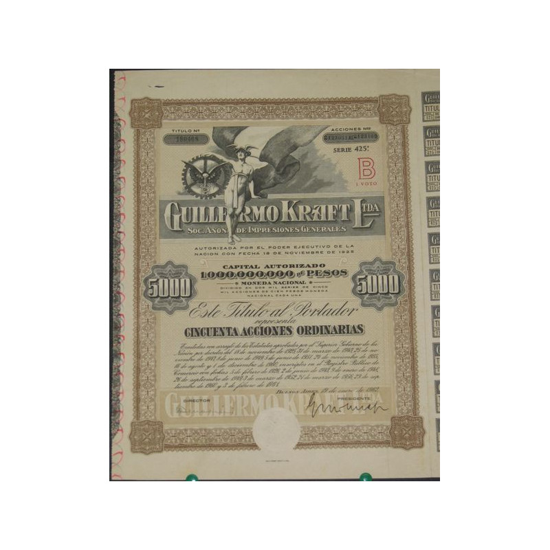 Guillermo Kraft Ltda (Impresiones Generales) (50 Ac)