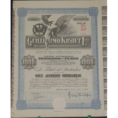 Guillermo Kraft Ltda (Impresiones Generales) (10 Ac)