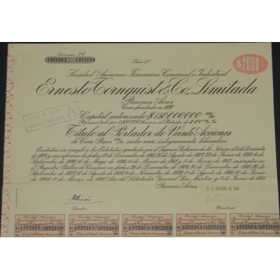 Ernesto Tornquist & Co Limitada (20 Ac)