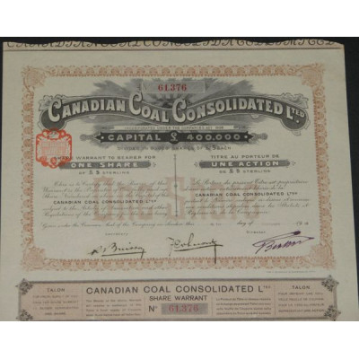 Canadian Coal Consolidated Ltd