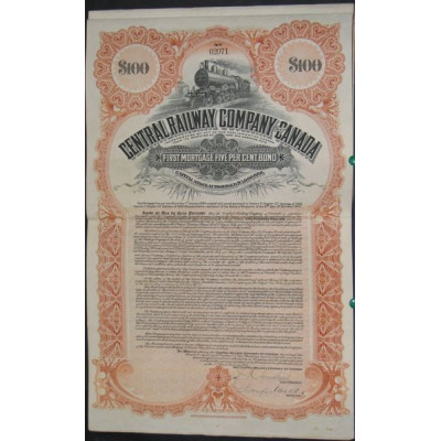 Central Railway Cy of Canada