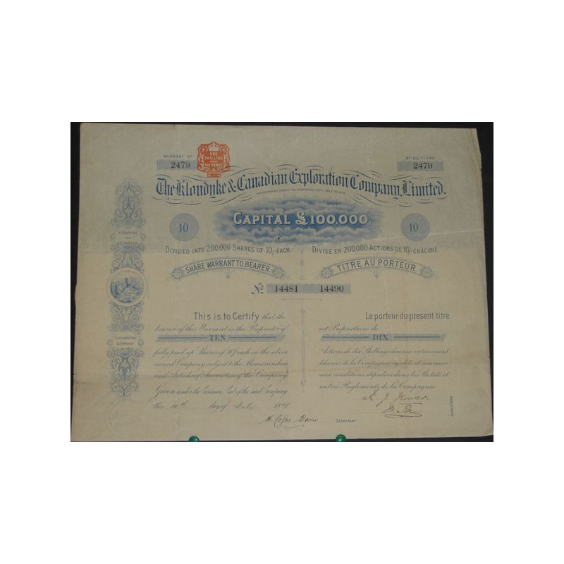 The Klonduke & Canadian Exploration Cy Ltd