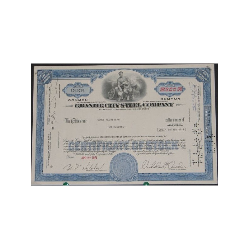 Granite City Steel Cy (200 Ac)