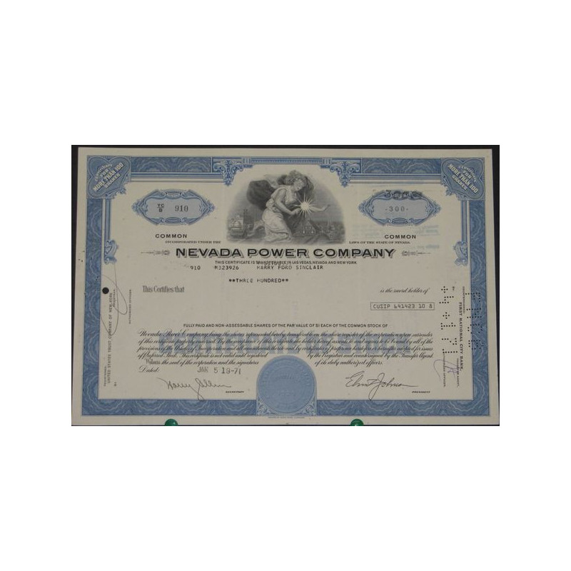 Nevada Power Cy (Bleu)