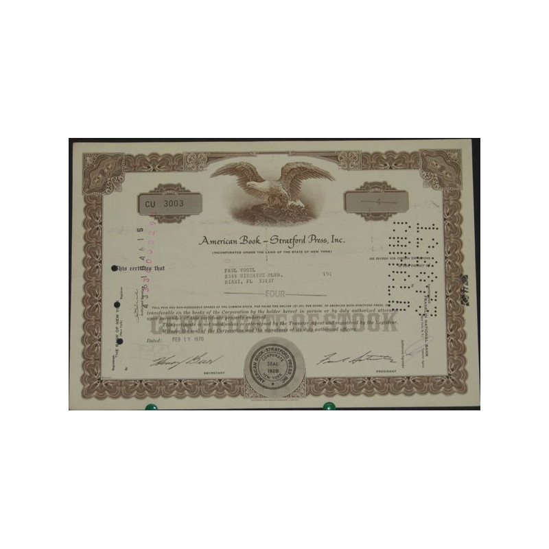 American Book - Stratford Press Inc (4 Ac)