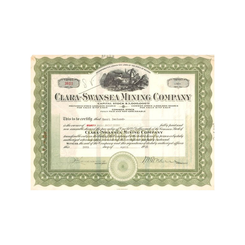 Clara-Swansea Mining cy