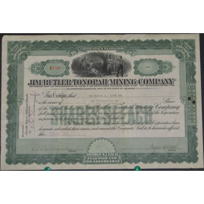 Jim Butler Tonopah Mining Cy