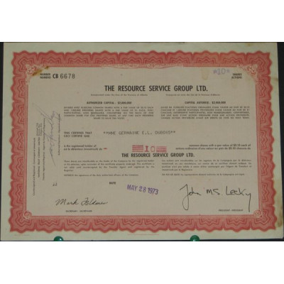 The Resource Service Group Ltd