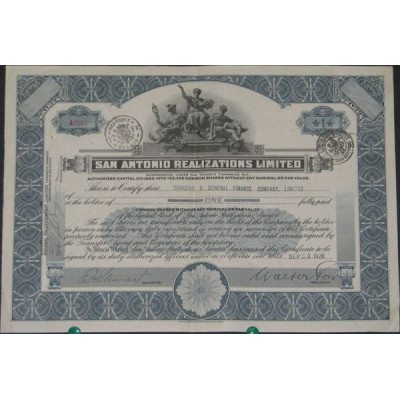 San Antonio Realizations Ltd