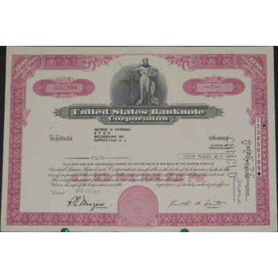United State Banknote Corporation