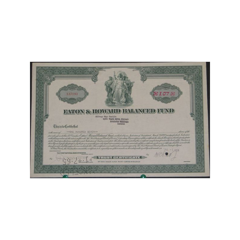 Eaton & Howard Balanced Fund (Titre 107 Act 1$)