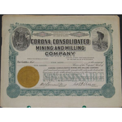 Corona Consolidated Mining and Milling Cy
