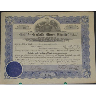 Goldfinch Gold Mines Ltd