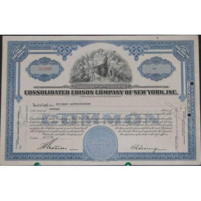 Consolidated Edison Cy of New York Inc