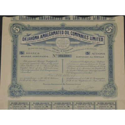 Ohlahoma Amalgamated Oil Companies Ltd