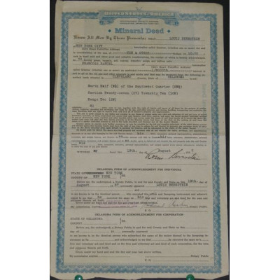 Mineral Deed (bleue)