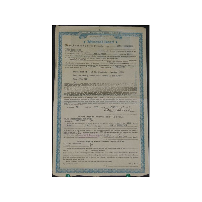 Mineral Deed (bleue)