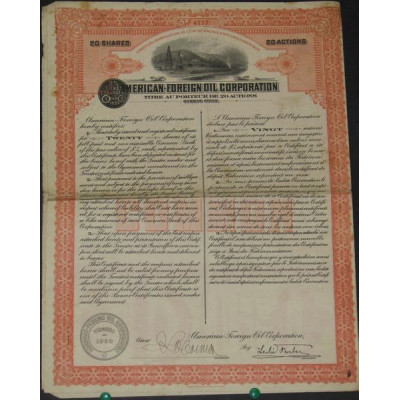 American Foreign Oil Corporation (20 Ac)