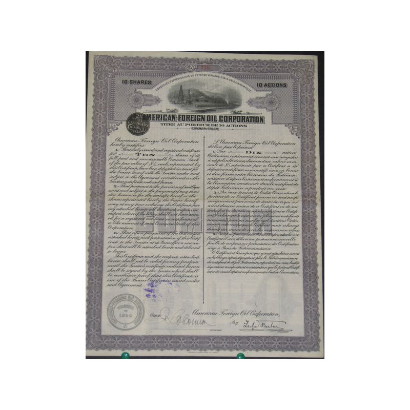 American Foreign Oil Corporation (10 Ac)