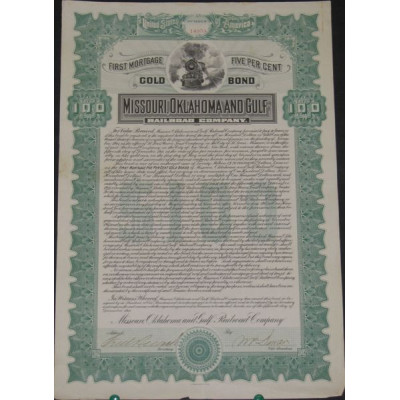 Missouri Oklahoma & Gulf Railroad Cy