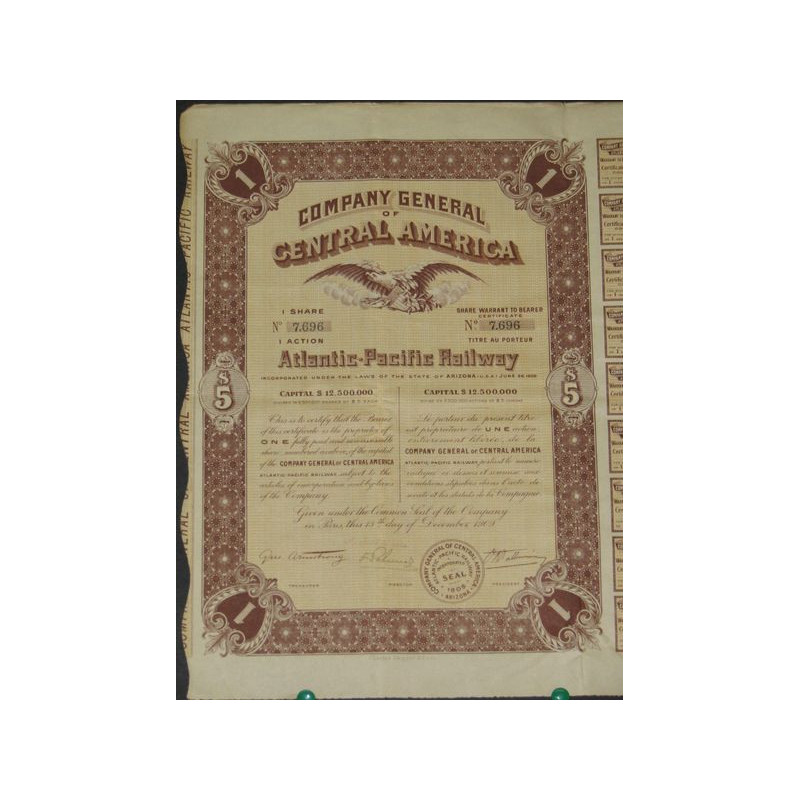 Cy Général of Central America - Atlantic Pacific Railway