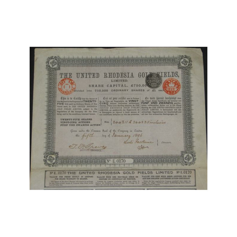 The United Rhodesia Gold Fields Ltd