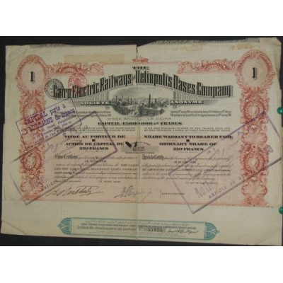 The Cairo Electric Railways and Heliopolis Oases Cy