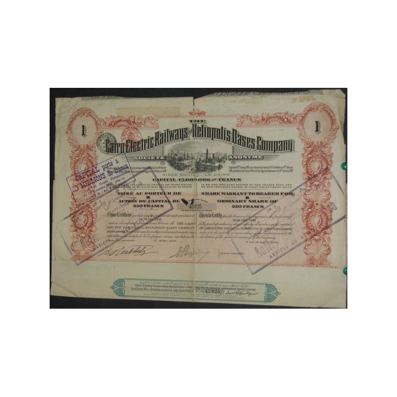 The Cairo Electric Railways and Heliopolis Oases Cy