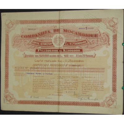 Companhia de Moçambique (Act £ 1)