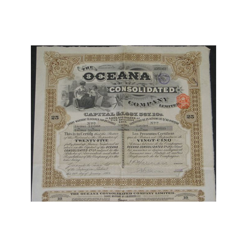 The Oceana Consolidated Cy Ltd (25 Act)