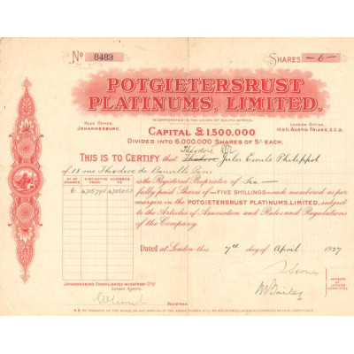 Potgietersrust Platinums Ltd