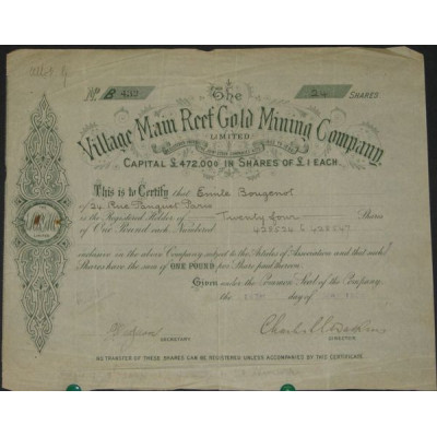 The Village Main Reet Gold Mining Cy Ltd