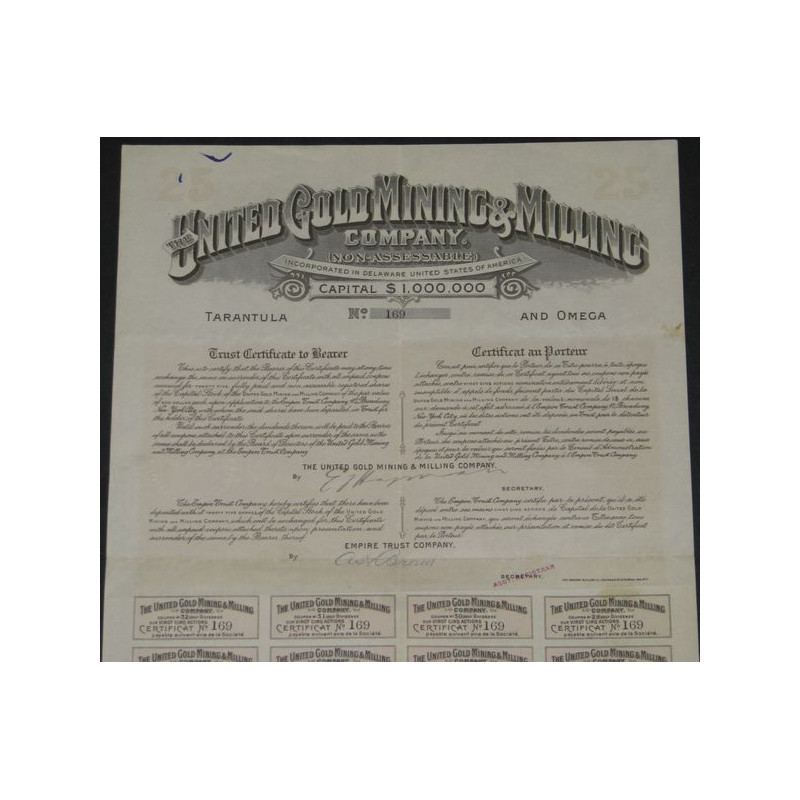 The United Gold Mining & Milling Cy Ltd