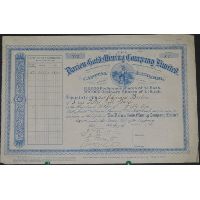 The Darien Gold Mining Cy Ltd