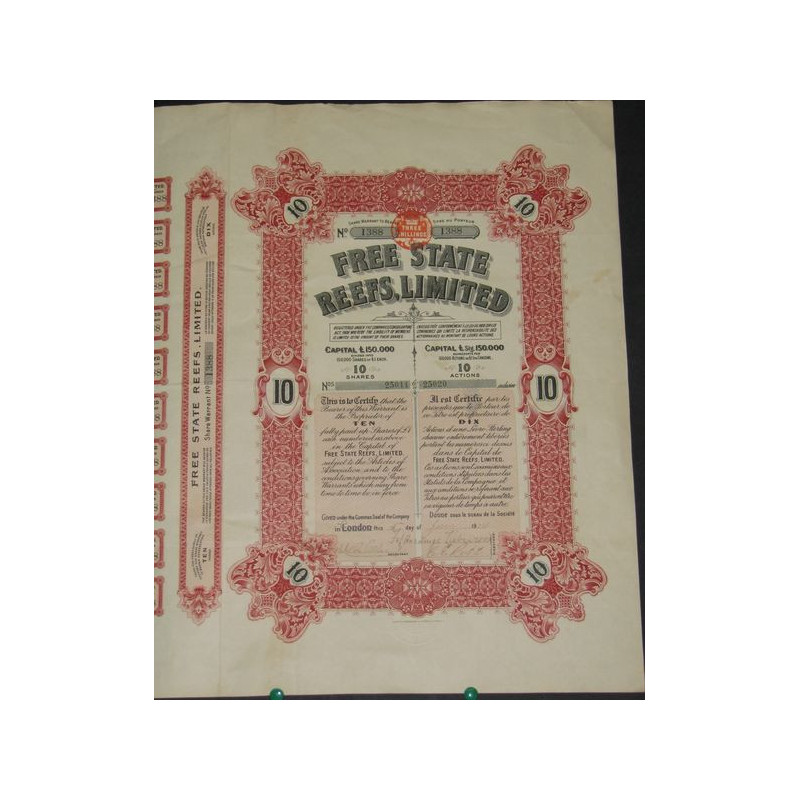 Free State Reefs Ltd (10 Act)