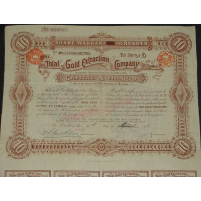 The Total Gold Extraction Cy Ltd (10 Act)