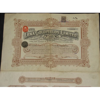 The Lena Goldfields Ltd (25 Ac)