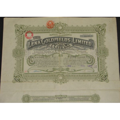 The Lena Goldfields Ltd (5 Ac)