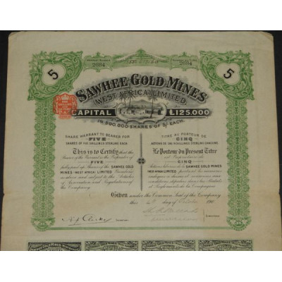Sawhee Gold Mines (West Africa) Ltd (5 Ac)
