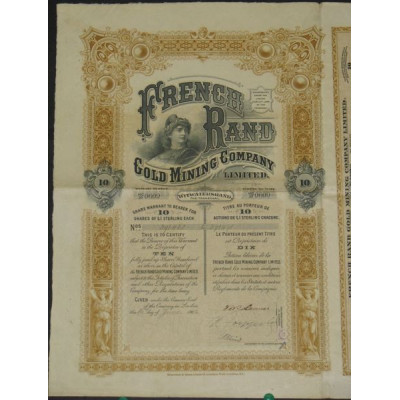 French Rand Gold Mining Cy Ltd (10 Ac)