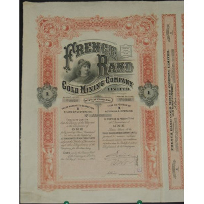 French Rand Gold Mining Cy Ltd (1 Ac)