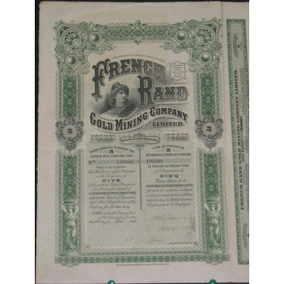 French Rand Gold Mining Cy Ltd (5 Ac)