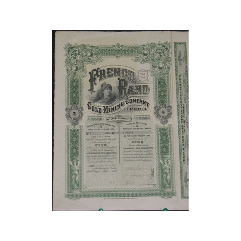 French Rand Gold Mining Cy Ltd (5 Ac)