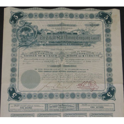 The Cobalt Star Mining Cy Ltd (5 Ac)