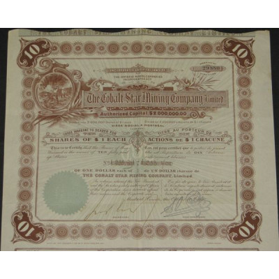 The Cobalt Star Mining Cy Ltd (10 Ac)