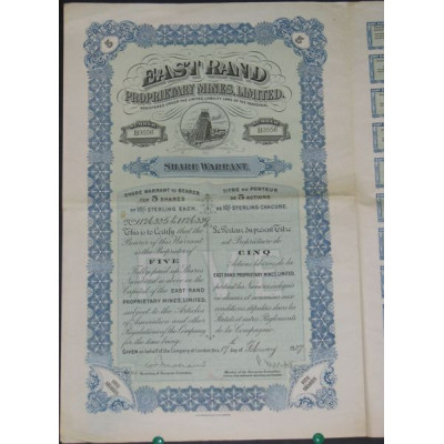 East Rand Proprietary Mines Ltd (5 Act)