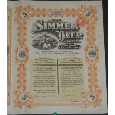 The Simmer Deep Ltd (5 Act)